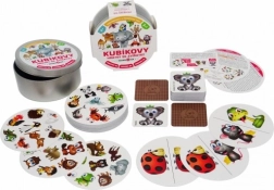 Giochi di Kubík con gli animaletti – gioco di carte 3 in 1
