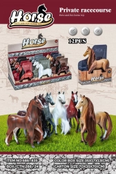 Cavallino – figurina in plastica in 6 colori