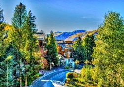 Bluebird puzzle vail, colorado 1000 pezzi