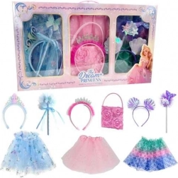 Set 3 in 1 di accessori e gonnelline per bambine