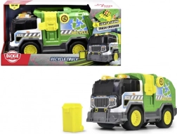 Camion da riciclaggio verde Dickie Toys 30 cm