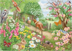 Puzzle Passeggiata pomeridiana 1000 pezzi