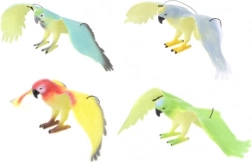 Pappagallo in gomma 33 cm da appendere