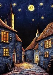 ART PUZZLE Puzzle Notte Medievale dei Khan 500 pezzi