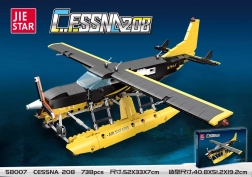 Set di costruzione aereo 739 pezzi