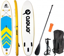paddleboard gonfiabile enero 320 × 76 × 15 cm – set SUP giallo-blu-bianco