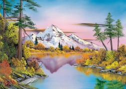 Puzzle Bob Ross: Riflessi 1000 pezzi