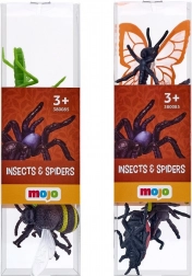 mojo mini mondo insetti e ragni – set di 6 figure