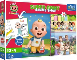 Puzzle Gran Gigante da 15 pezzi - Cocomelon Giorno Felice con gli Amici