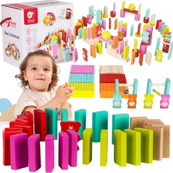 Domino in legno per bambini Orsetti 105 pz CLASSIC WORLD