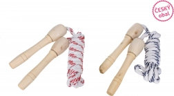 Corda per saltare in legno 2,2 m