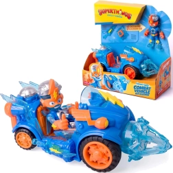 SuperThings Kid Kazoom Combat – veicolo con mini-figurina e accessori