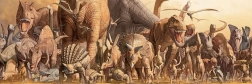 Puzzle panoramico Dinosauri 1000 pezzi