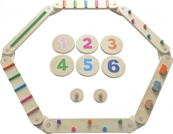Percorso di equilibrio in legno 2Kids Toys