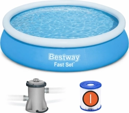 Piscina autoportante Bestway Fast Set 366 × 76 cm con pompa filtrante