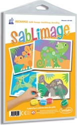 Sentosphere Sablimage set di immagini di sabbia dinosauri