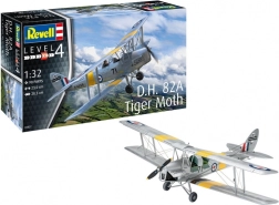 Modello in plastica dell'aereo D.H. 82A Tiger Moth 1:32 Revell
