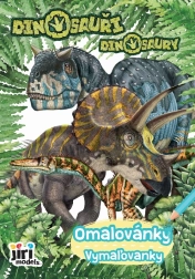 Libro da colorare A5+ Dino – dinosauri per bambini