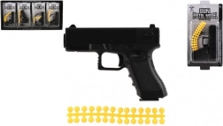 Pistola giocattolo per palline morbide 10 cm con munizioni