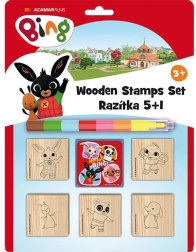 Set timbri con pastello a cera BING 5+1