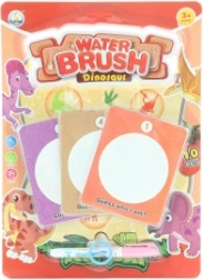 Pittura ad acqua dinosauri – set di album da colorare con pennello ad acqua