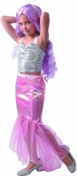 Costume da Carnevale Sirena per bambine