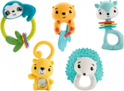 Fisher‑Price sonaglio o massaggiagengive per bebè 3m+ (selezione casuale)