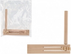 Raganella in legno 13 × 13 cm in sacchetto