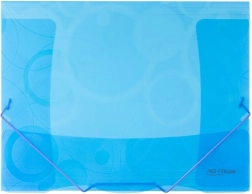 Cartella con elastico A4 blu