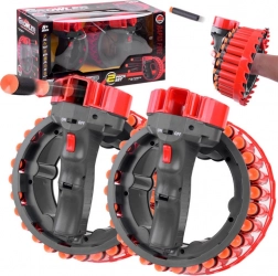 Blaster elettrici in schiuma GROWLER – set da 2 pezzi con batterie e dardi a ventosa