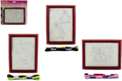 Ricamo per bambini con cornice