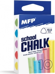 Gessetti triangolari colorati 10 pezzi in scatola