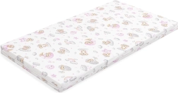 Materasso in schiuma per bambini New Baby Standard 120 × 60 × 6 cm koala rosa