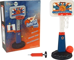Set da basket per bambini con altezza regolabile 125 cm