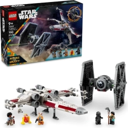 lego star wars tie fighter e x-wing ibridi