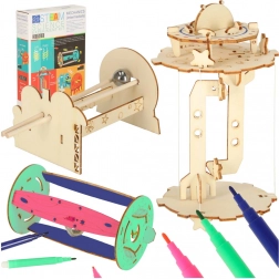 Kit STEM educativo per bambini – meccanica e gravità 3-in-1 DIY