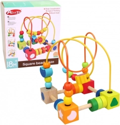Labirinto motorico in legno per bambini