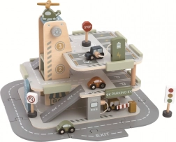 garage in legno con strada 2Kids Toys