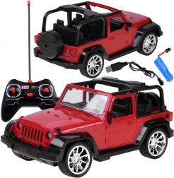 Auto fuoristrada RC telecomandato 1:16 – Rosso