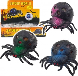 Ragno antistress da schiacciare con palline in gel