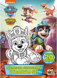 Colora! Paw Patrol Salvataggio dei dinosauri Libro da colorare