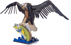 Puzzle 3D in legno aquila