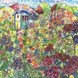 Puzzle quadrato Casetta Blu 1000 pezzi