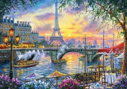 Puzzle Tempo di tè a Parigi 500 pezzi
