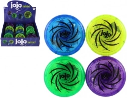 Yo-yo luminoso in plastica 6 cm – 4 colori, a batteria
