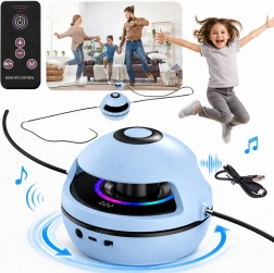 Dispositivo elettrico interattivo per saltare con musica, Bluetooth, telecomando e contatore