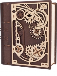 Libro dei segreti meccanico in legno UGEARS puzzle 3D