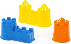 Formine per sabbia castello 3 pz