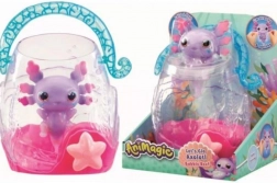 Animagic axolotl luminoso nell’acquario