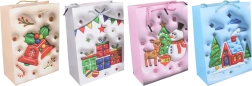 Borsa regalo L 31x40x12 cm NATALE